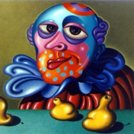 Clown with Fictitious Fruit